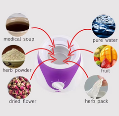 Vaporizador facial eléctrico para limpieza por vapor en casa