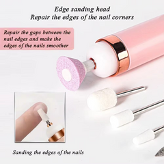 Lima eléctrica profesional manicura y pedicura cuidado corporal