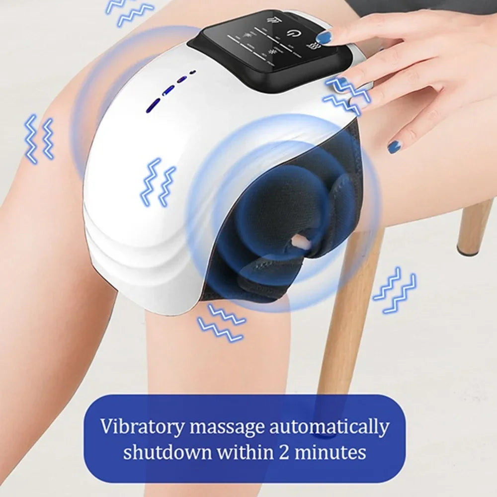 Masajeador inteligente de rodilla con calor y vibración