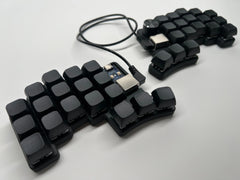 Teclado Dividido Cheapino V2 Mecánico QMK con Cable