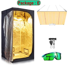 Kit de cultivo interior LED con carpa doble capa 2 en 1 LAITEPAKE