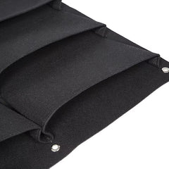 Bolsa de cultivo vertical con 36 bolsillos para jardín interior y exterior