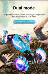 Coche RC acrobático 4WD con control por gestos y LED