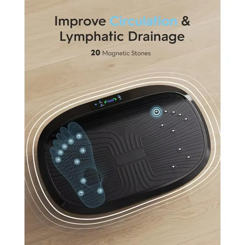 Plataforma Vibratoria 4D & Oscilación Ejercicio Total 💪