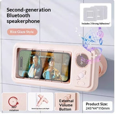 Soporte impermeable con altavoz Bluetooth hogar inteligente