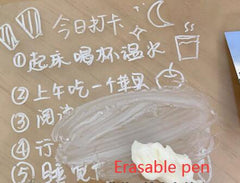 Pizarra Acrílica LED Transparente con Base Iluminada