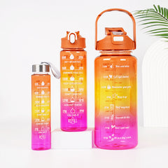 Set de 3 botellas deportivas para deportes al aire libre