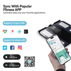 ⚡ Báscula Inteligente de Bioimpedancia 2025 con Análisis Corporal Completo