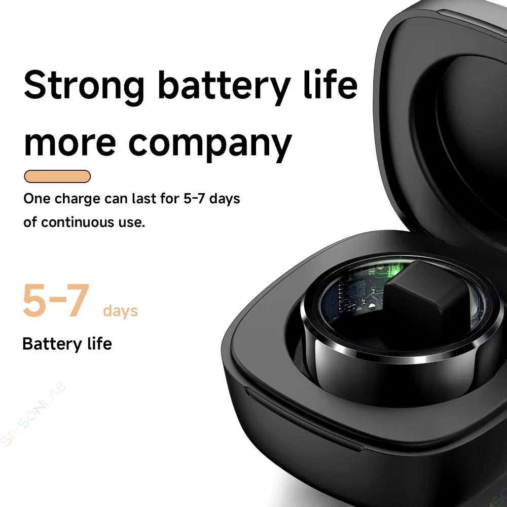 💍 Anillo Inteligente R06 IP68 Monitor de Sueño y Salud