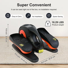 🚴 Mini Elíptica Eléctrica de Escritorio con Pedales y Control Remoto