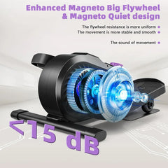 🚴 Mini Elíptica Portátil de Escritorio con Pedales y 8 Niveles