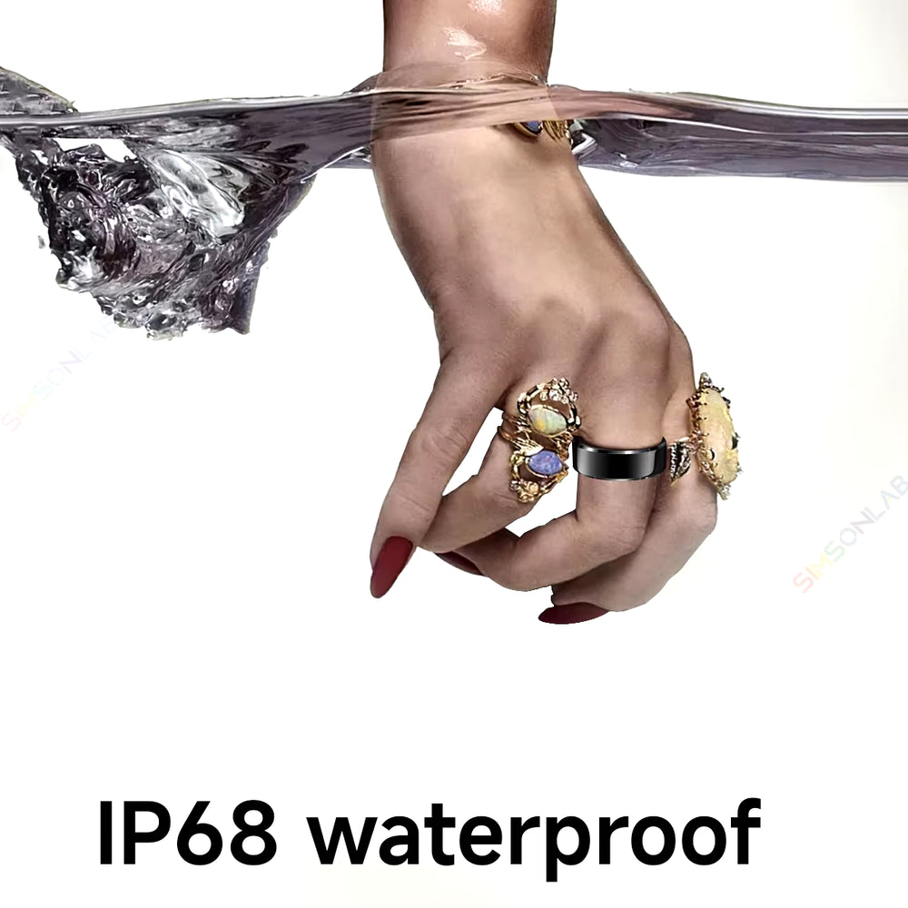 💍 Anillo Inteligente R06 IP68 Monitor de Sueño y Salud