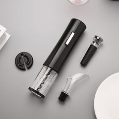 Abridor eléctrico automático de botellas de vino portátil
