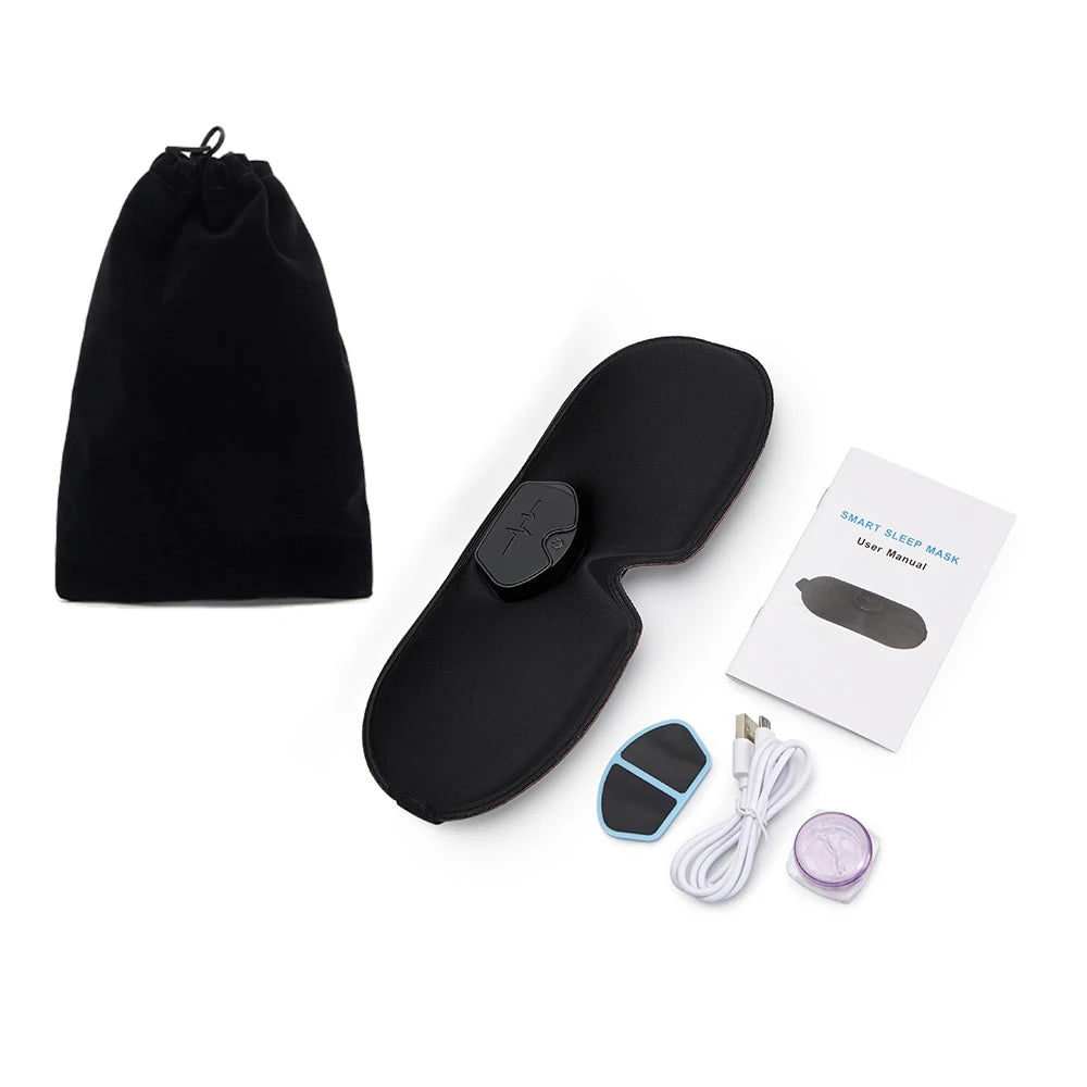 Máscara EMS Inteligente para Migraña y Sueño 😌