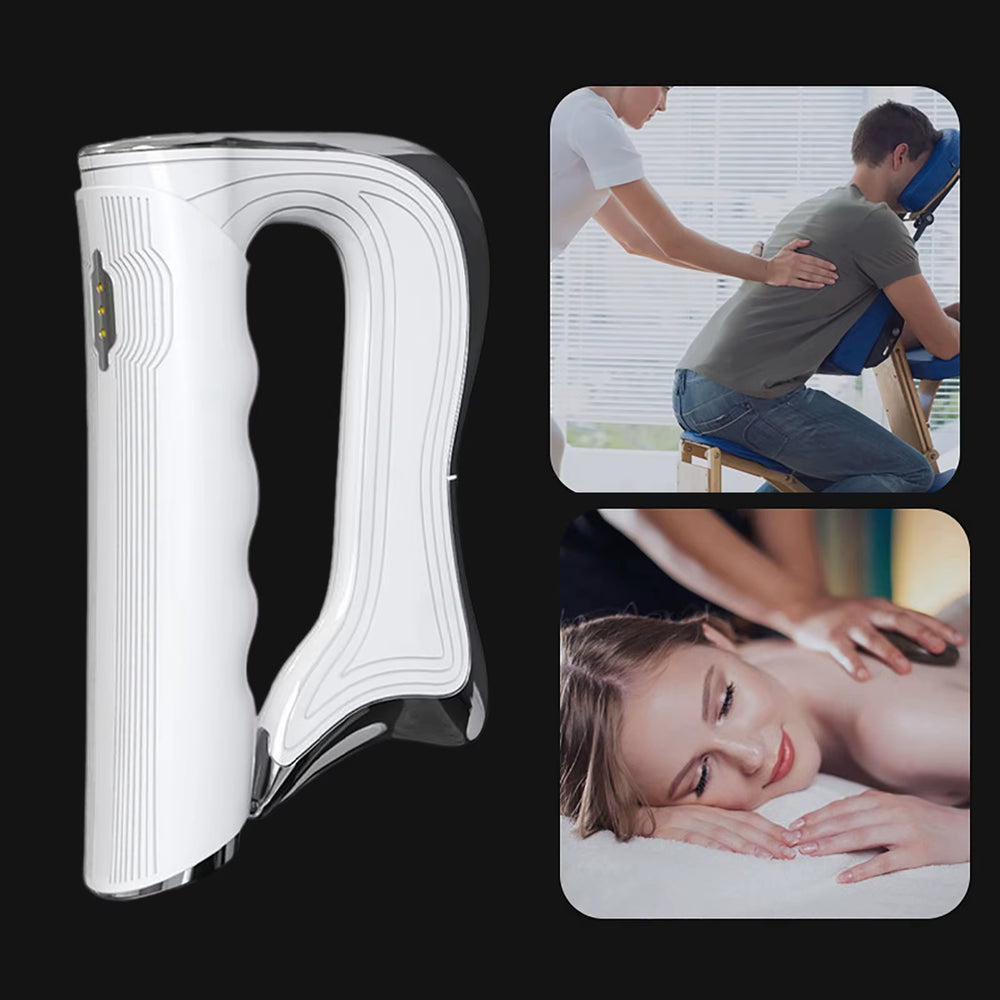 Masajeador Eléctrico Guasha con Calor y Vibración USB 🔥