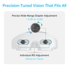 GOOVIS G3X - Gafas VR OLED 3D ultraligeras