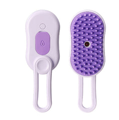 Cepillo eléctrico 3 en 1 con vapor para mascotas