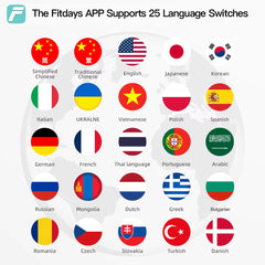 ⚡ Báscula Inteligente Fitdays 8 Electrodos con Análisis Corporal Completo