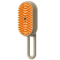 Cepillo eléctrico 3 en 1 con vapor para mascotas