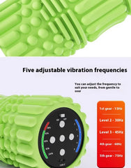 Rodillo vibratorio con altavoz fitness inteligente para yoga