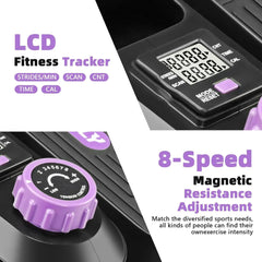 🚴 Mini Elíptica Portátil de Escritorio con Pedales y 8 Niveles