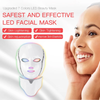 7-color LED beauty mask for home facial therapy