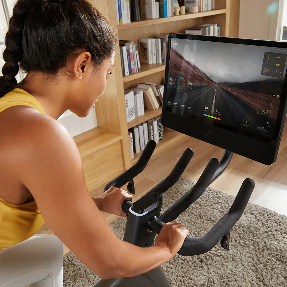 Bicicleta Velonix inteligente con pantalla interactiva