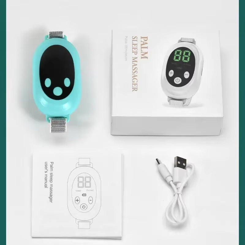 Dispositivo Palm Pulse EMS 20 Niveles para Sueño y Estrés 🌙