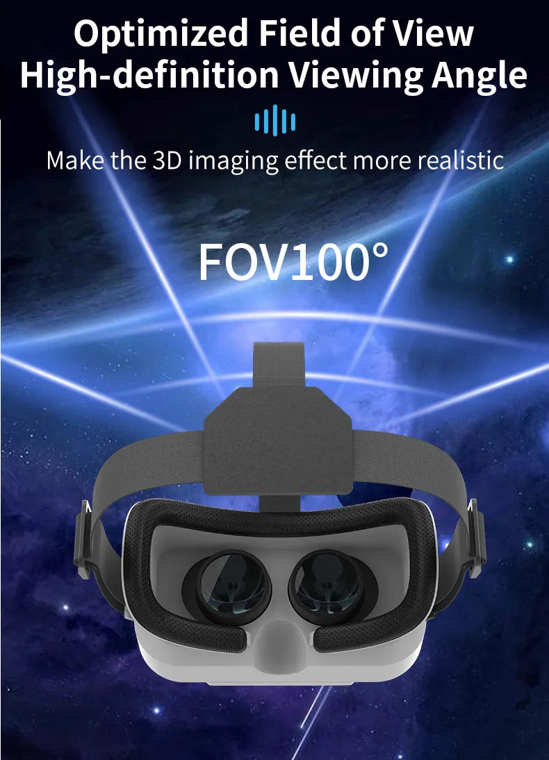 Gafas de Realidad Virtual SHINECON G12 para Smartphone