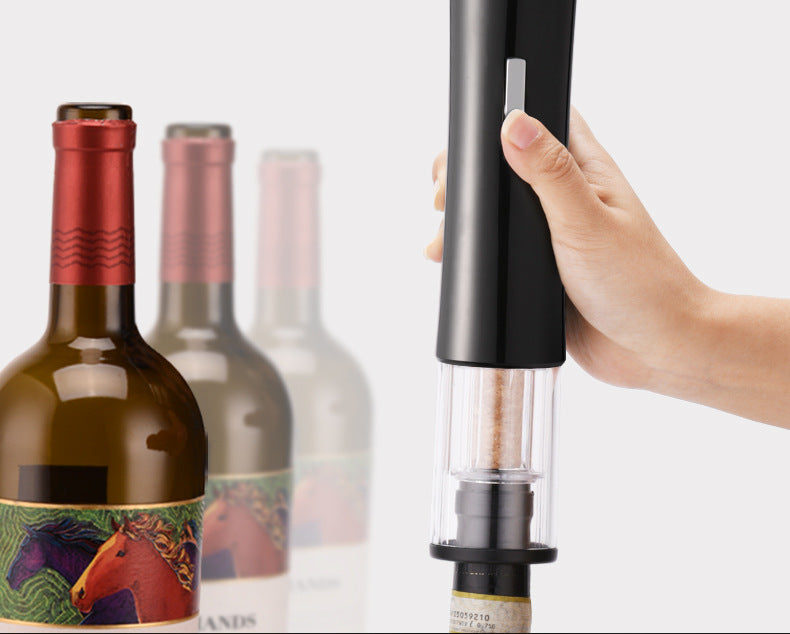 Abridor eléctrico automático de botellas de vino portátil