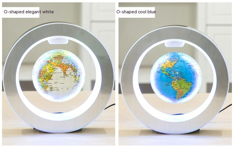 Globo Maglev O-Type con Iluminación LED y Rotación 360°