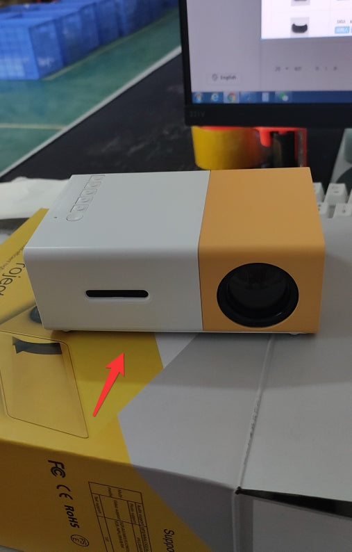 Mini Proyector LED Portátil HD 1080P Cine en Casa