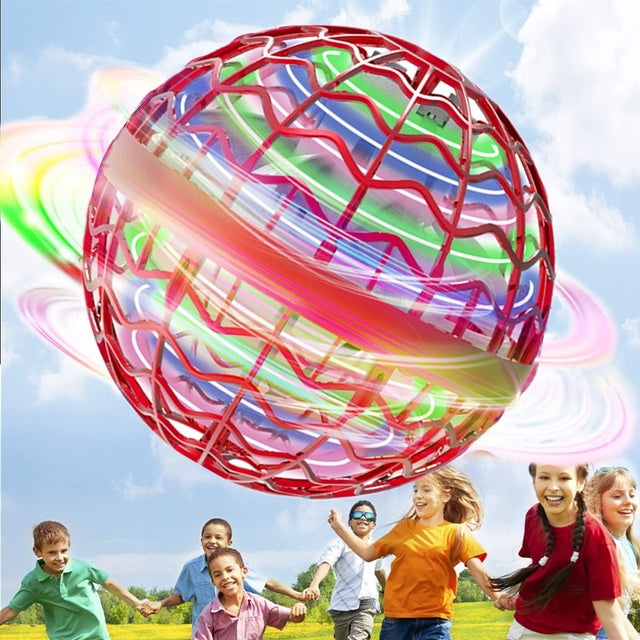 Esfera voladora inteligente con sensor de movimiento