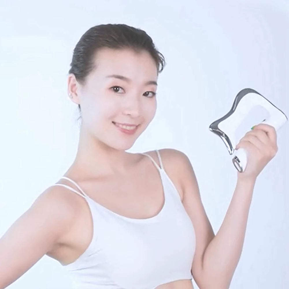 Masajeador Eléctrico Guasha con Calor y Vibración USB 🔥