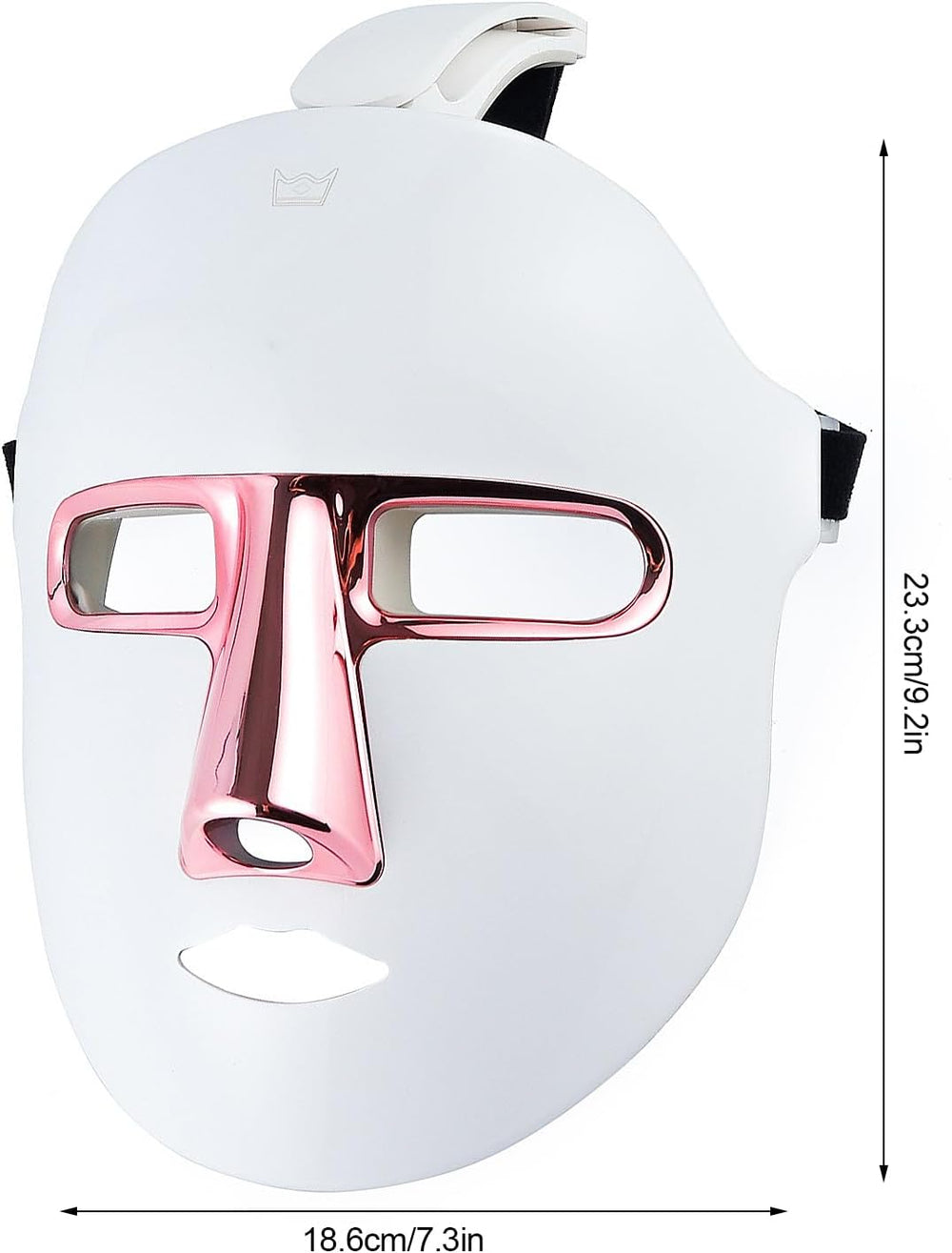 Máscara Facial LED Yearninglife de 7 Colores para Terapia de Luz