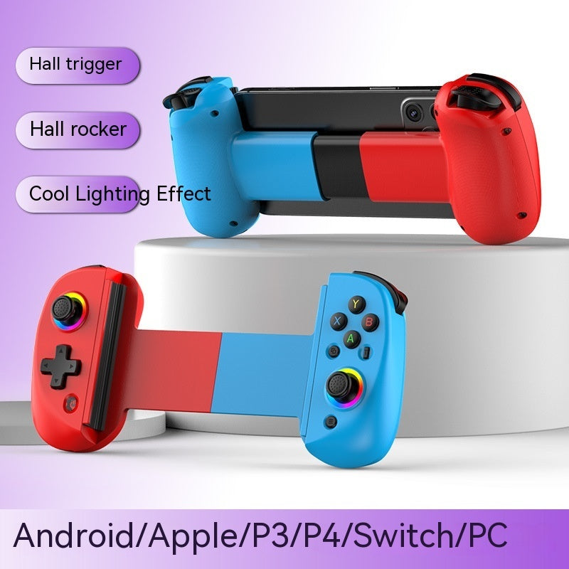Gamepad Bluetooth extensible con gadgets tecnológicos para Android, iOS, Switch, PS y PC