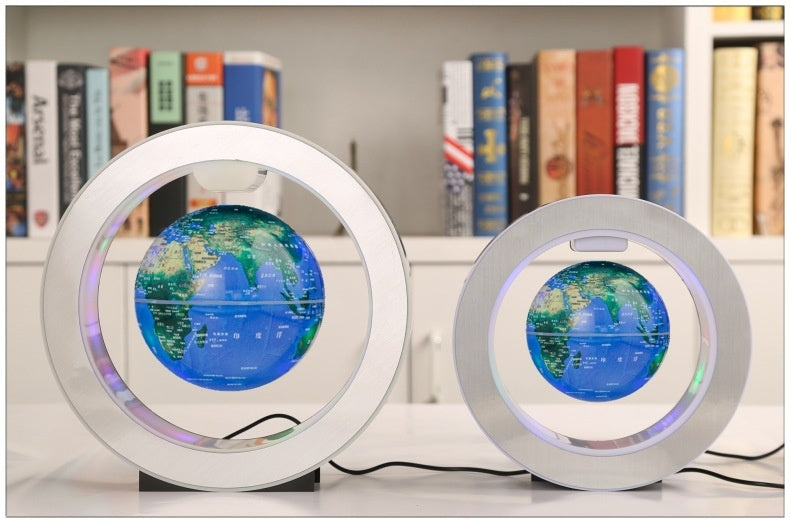 Globo Maglev O-Type con Iluminación LED y Rotación 360°