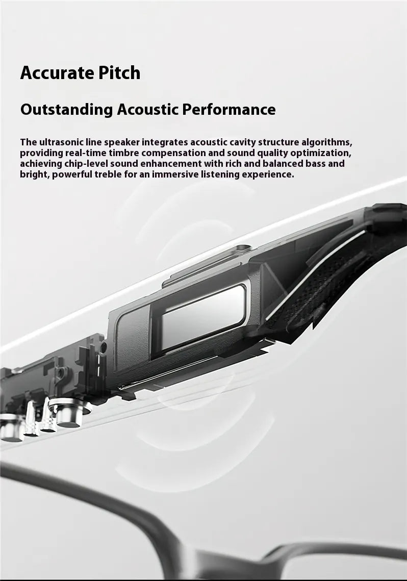 Gafas inteligentes con audio y cámara AI Hyundai L801