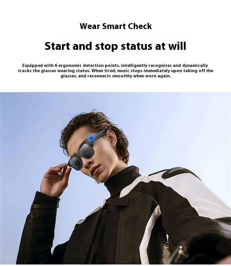 Gafas inteligentes con audio y cámara AI Hyundai L801