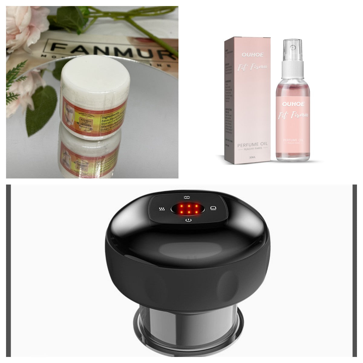 Masajeador Inteligente de Vacío con Calor y Respiración Dinámica