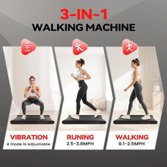 🏃‍♀️ Cinta de Andar 4 en 1 con Plataforma Vibratoria