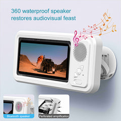 Soporte impermeable con altavoz Bluetooth hogar inteligente