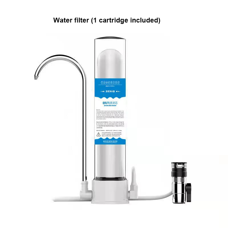 Filtro de agua doméstico de cerámica | Purificador para grifo