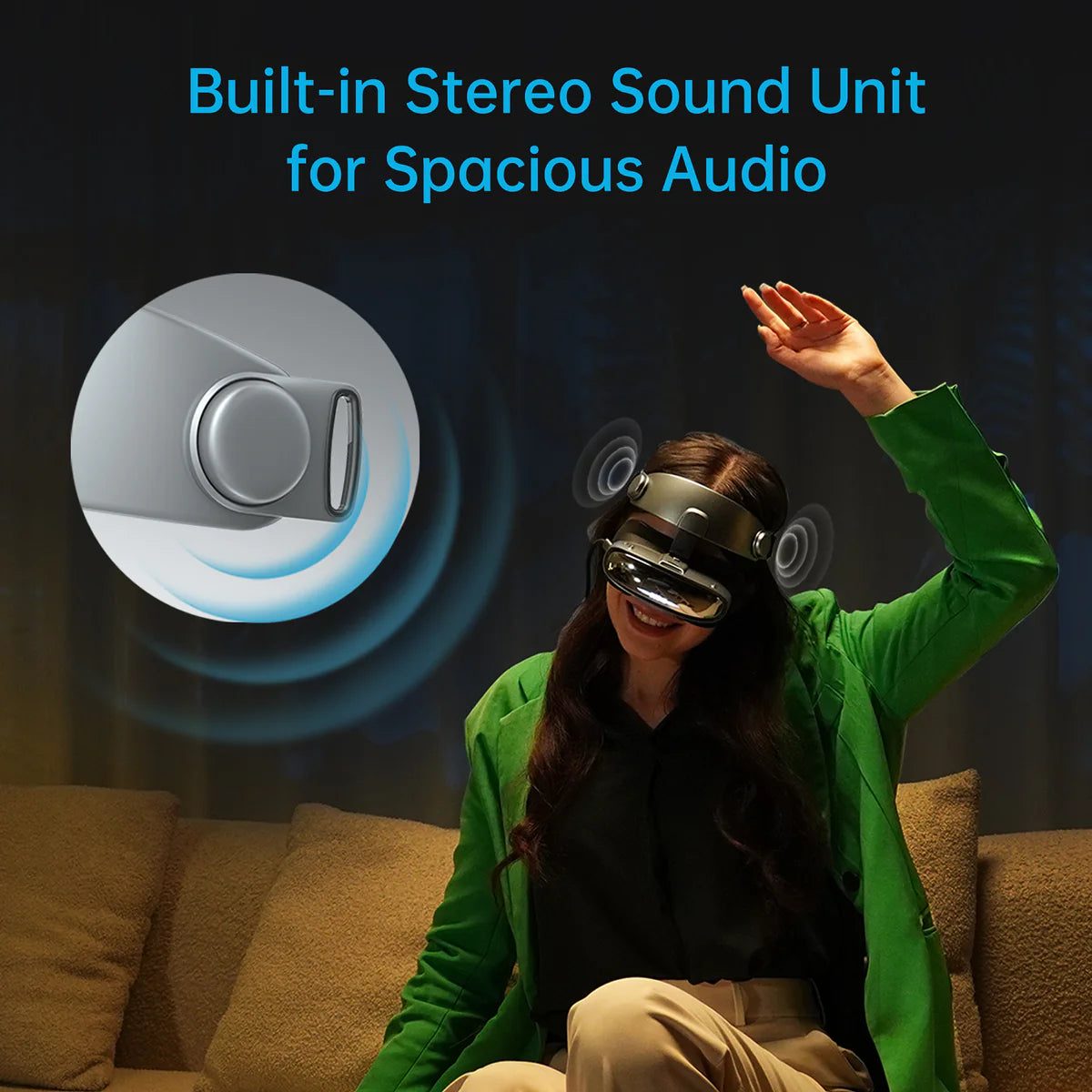 GOOVIS G3X - Gafas VR OLED 3D ultraligeras