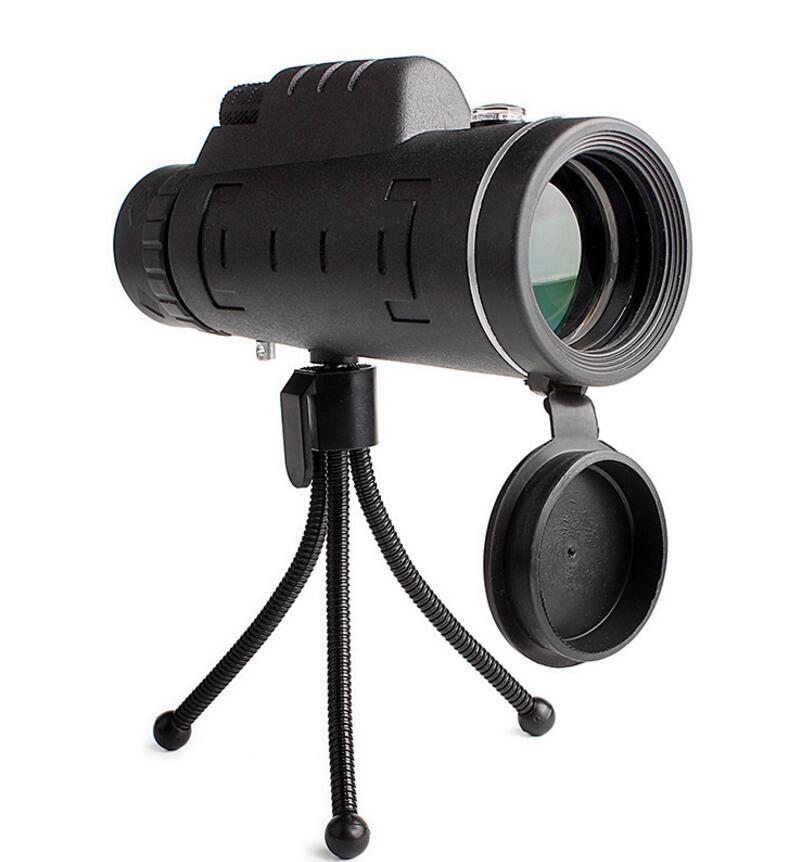 Telescopio Monocular 40x60 con Trípode y Soporte Móvil