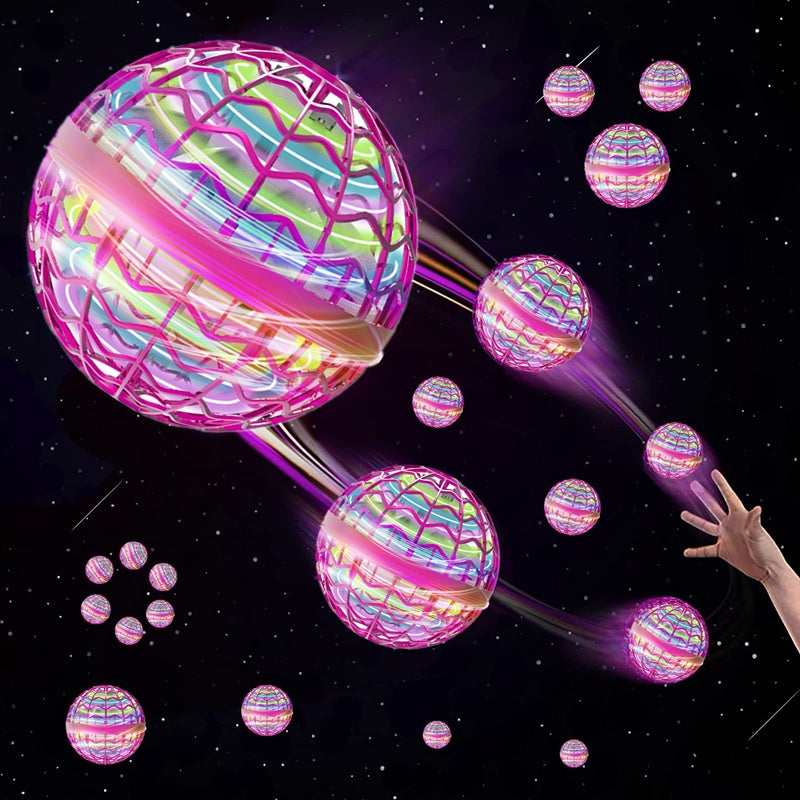 Esfera voladora inteligente con sensor de movimiento