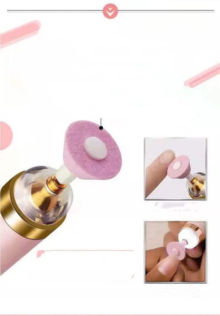 Lima eléctrica profesional manicura y pedicura cuidado corporal
