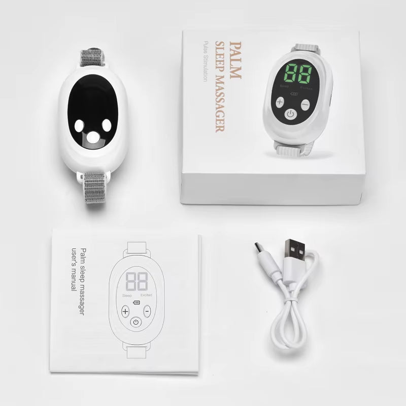 Dispositivo Palm Pulse EMS 20 Niveles para Sueño y Estrés 🌙