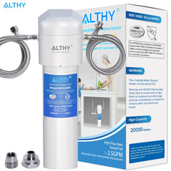 Filtro de agua ALTHY bajo fregadero | Purificador directo certificado NSF