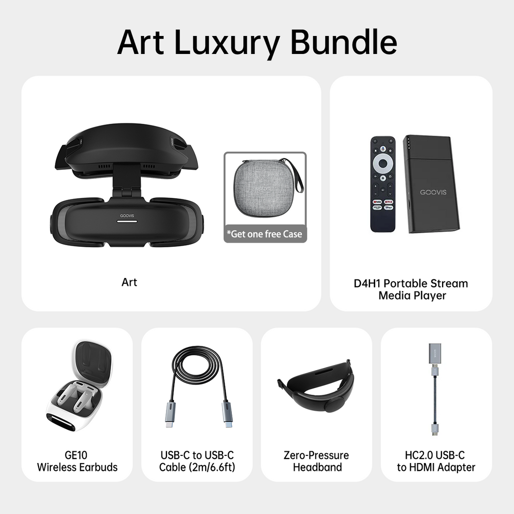 GOOVIS Art - AR Video Glasses
